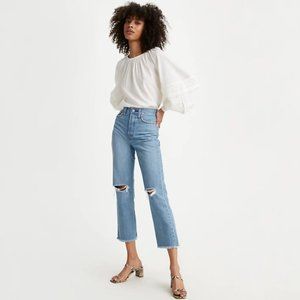 LEVI’S Wedgie Straight High Rise Jeans